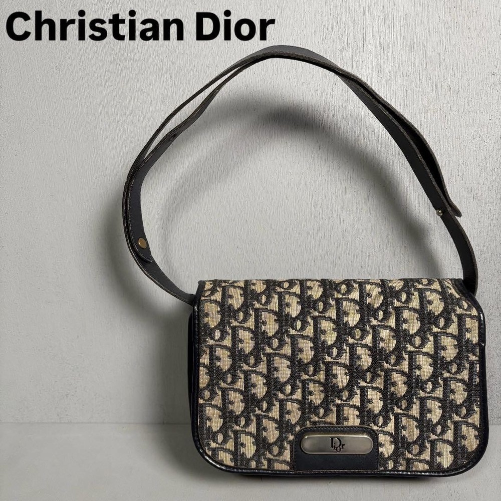 Christian Dior Trotter Semi-Shoulder Handbag for Women New