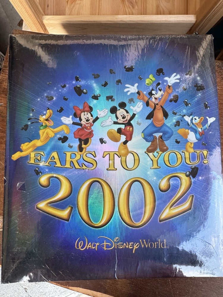 2002 Walt Disney World Photo Album Book Ears to You Brand New