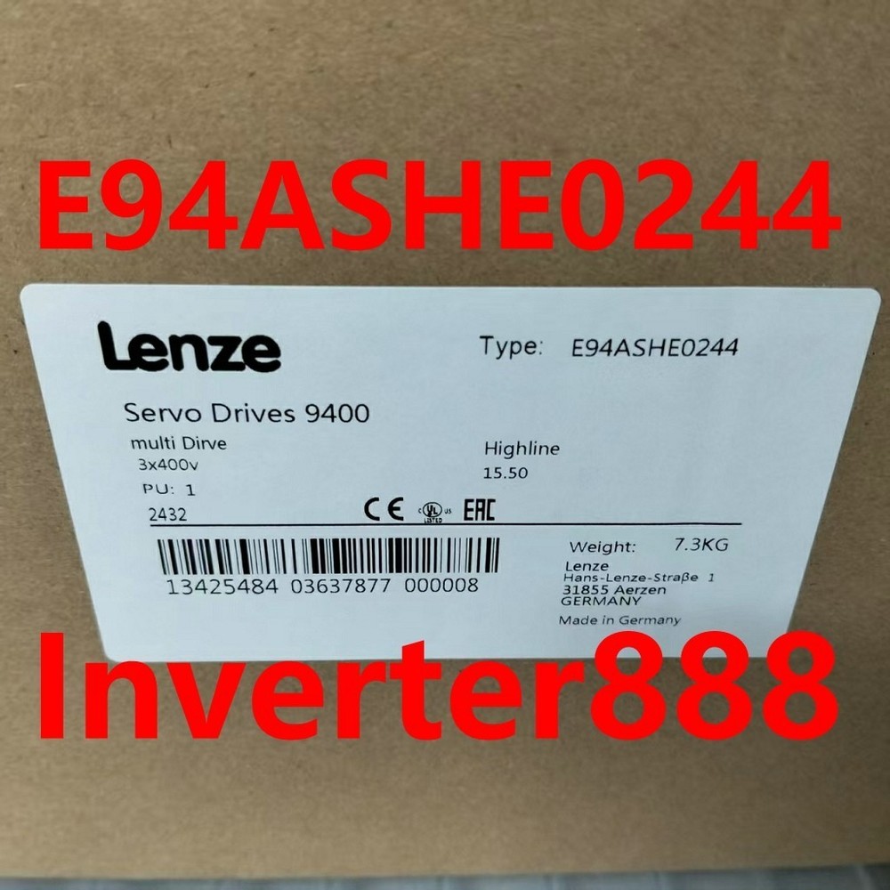 Lenze E94ASHE0244 Single Drive HighLine Servo Inverter with E94AZPS0244N