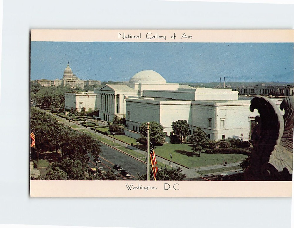 Postcard National Gallery of Art Washington DC USA