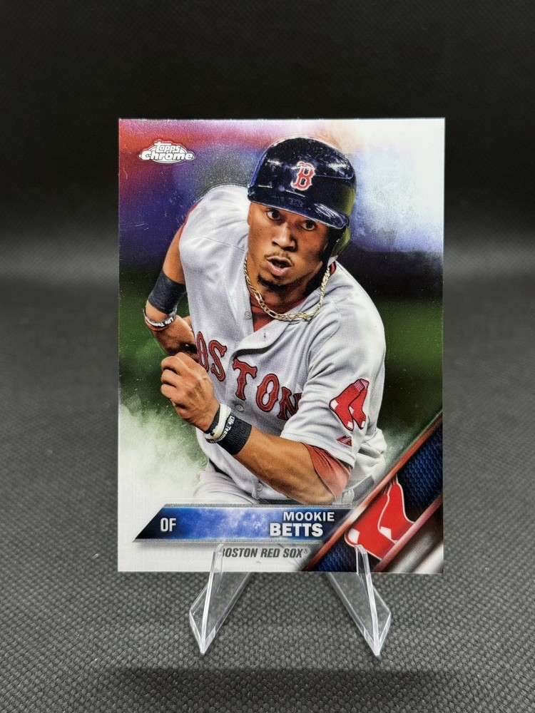 2016 Topps Chrome #161 Mookie Betts