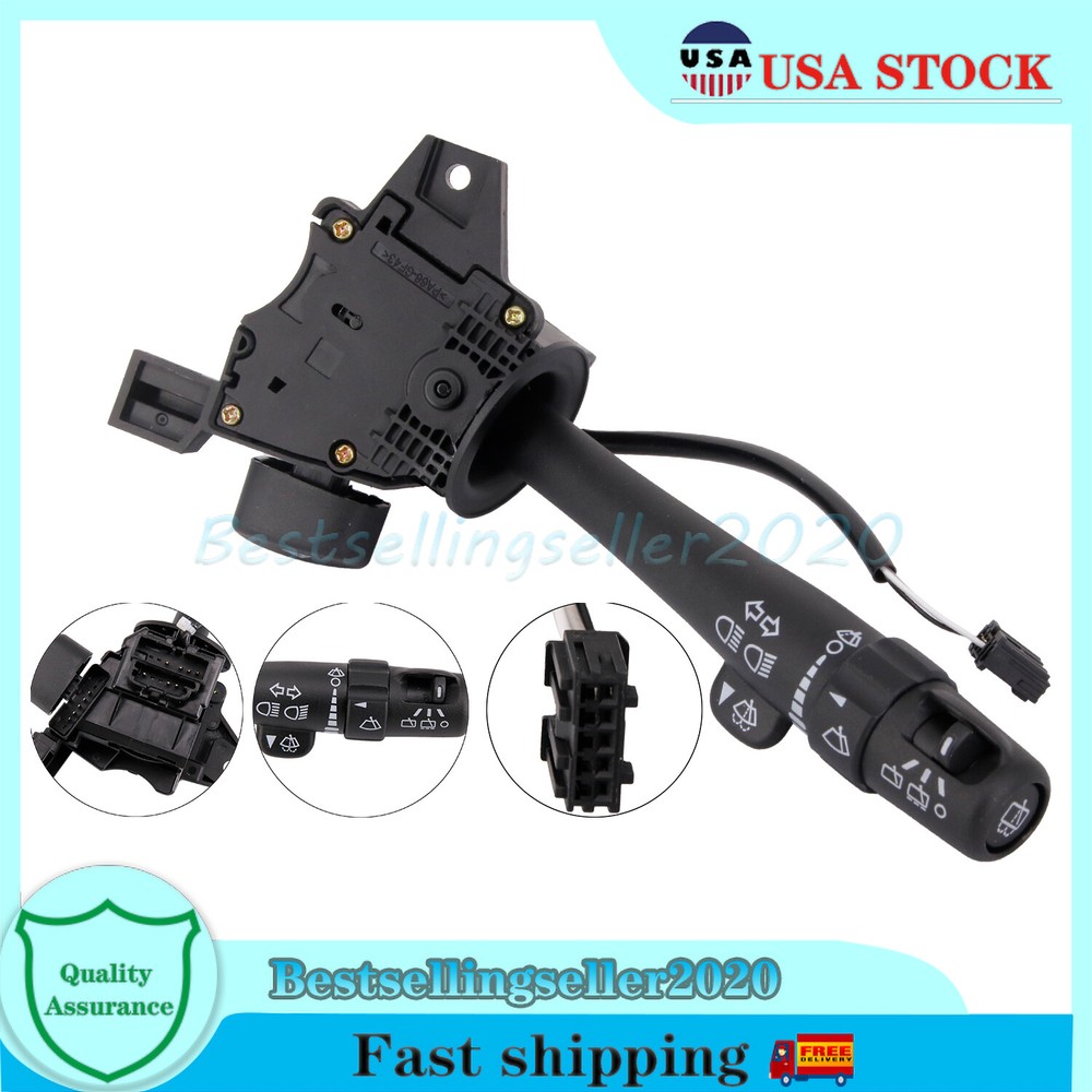 GMC Yukon Chevrolet Tahoe Turn Signal Headlight Switch with Rear Wiper 15849314