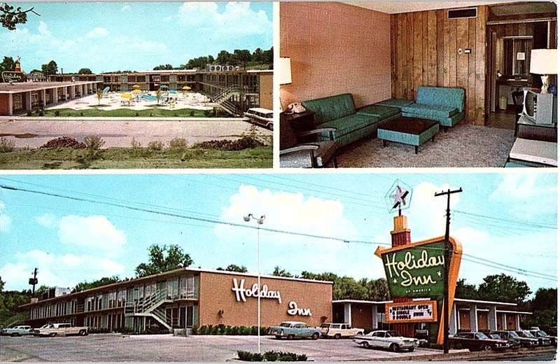 Postcard MOTEL SCENE Fort Smith Arkansas AR m/09 AJ0669