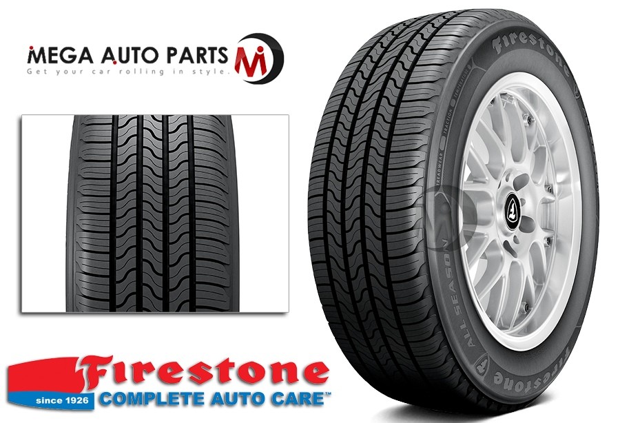 1 New Firestone All Season 225/60R18 100T Tire Touring 65,000 Mile Warranty