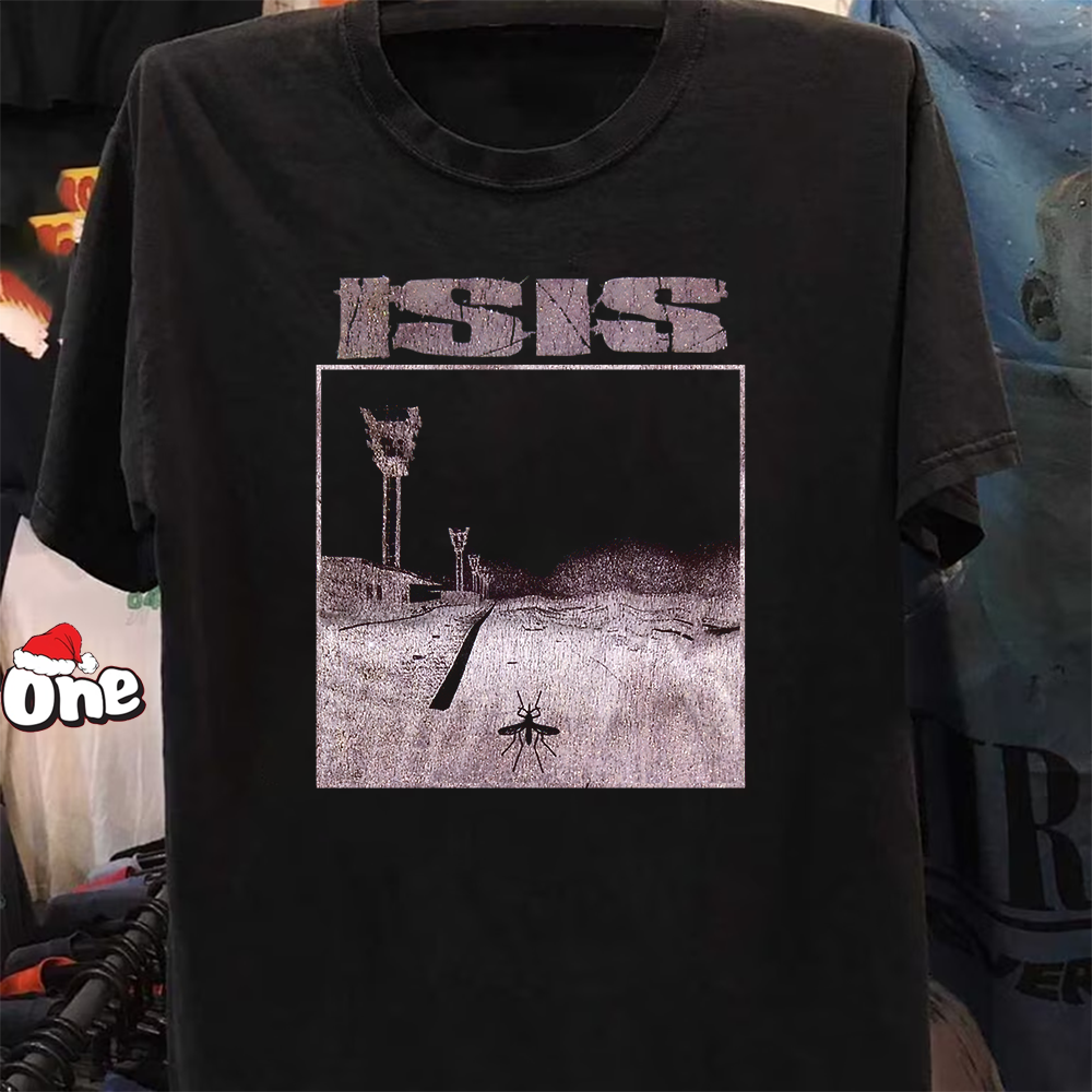Isis band T Shirt black short sleeve Gifl For Fan Men Size S-5XL Unisex