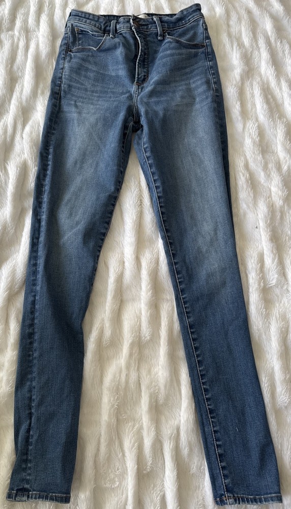 Abercrombie & Fitch Curve Love High Rise Super Skinny Ankle Jean Size 27 / 4