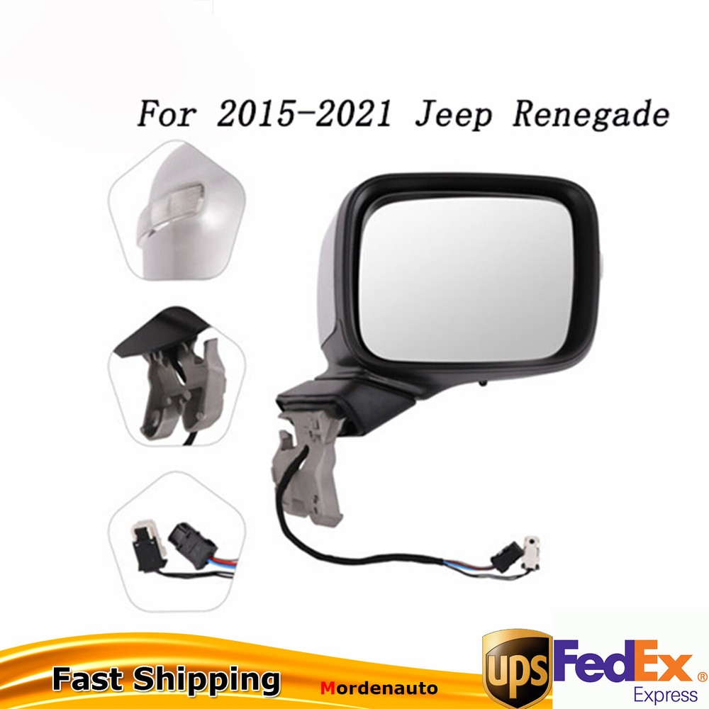 Mirror Passenger Right Side Heated RH Hand for Jeep Renegade 2015-2021 CH1321440