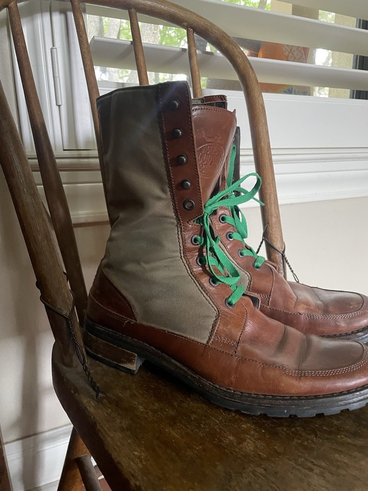 Wolverine 1000 Mile Montague Brown Tan Men's 9.5 Field Boots