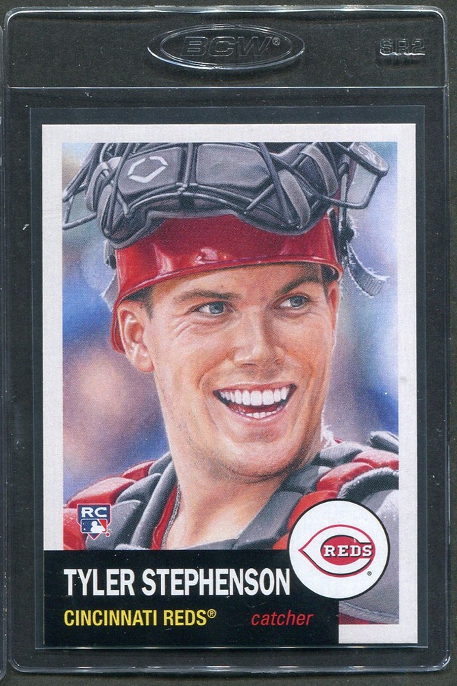 2021 Topps Living Set Tyler Stephenson RC #467 Reds