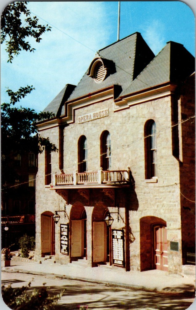 Postcard Historic Central City Opera House Central City Colorado