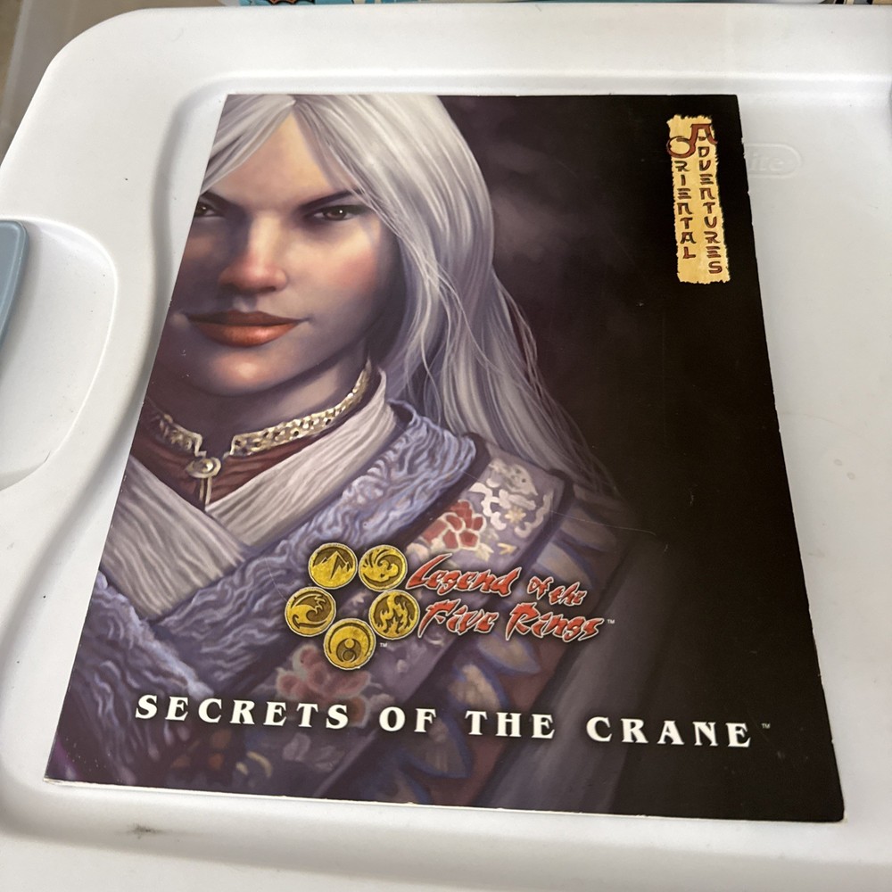 Secrets of the Crane by AEG: Used Legend Five Rings Oriental Adventurss