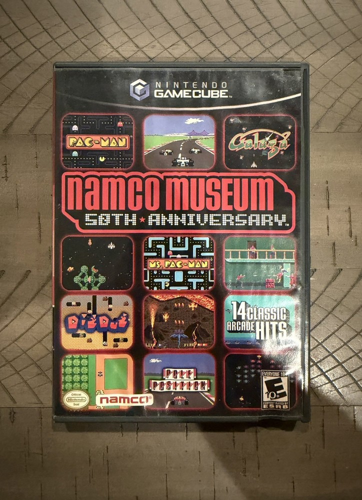 Namco Museum 50th Anniversary; Boxed (Nintendo GameCube, 2005)