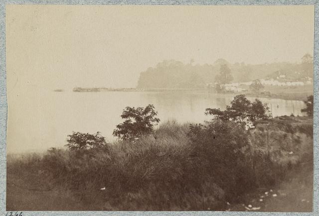 Photo:Belle Plain Landing Virginia 1864 Civil War Potomac River View