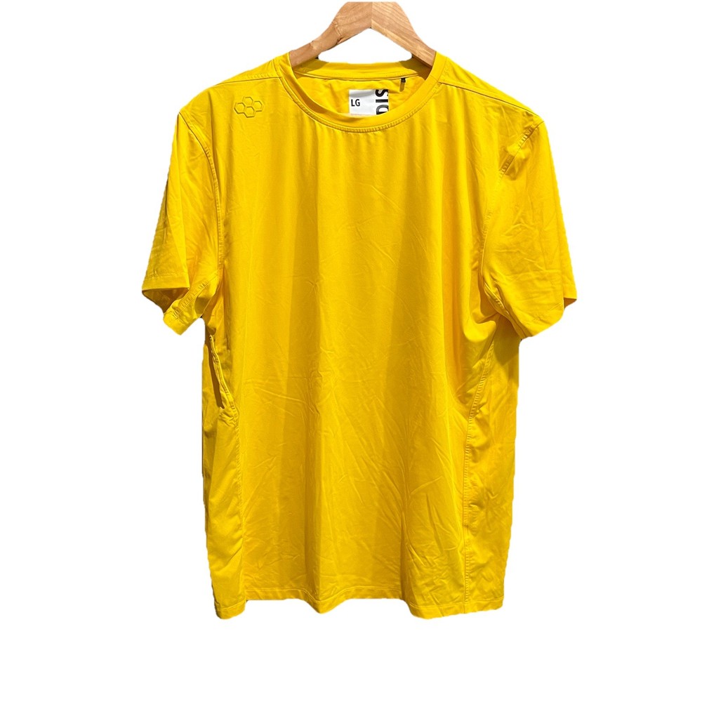 Rudis Yellow A Way of Life Wrestling Short Sleeve Men's T-Shirt Size Large