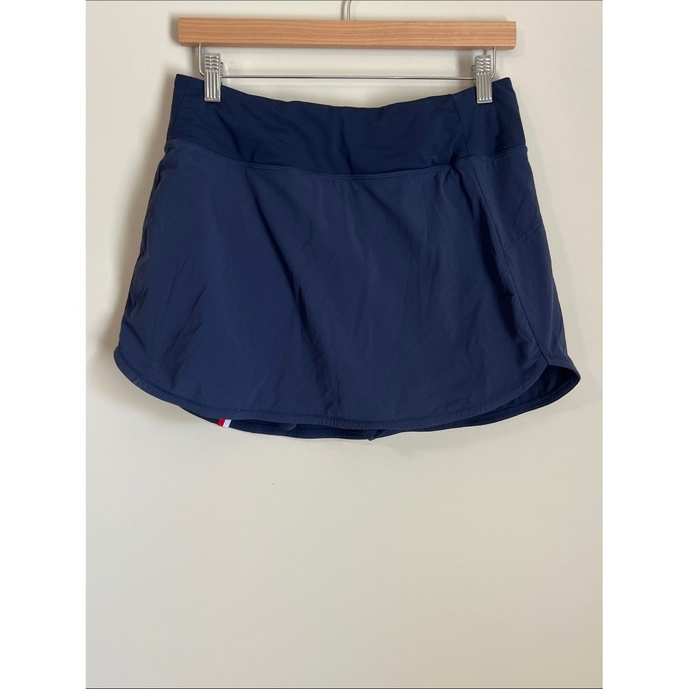 Rhoback Women's Steffi Active Skort Medium Performance Golf Tennis Navy Blue