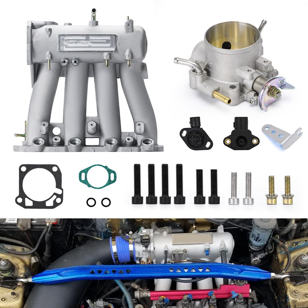 High-Performance Intake Manifold & 70mm Throttle Body for Honda D15A2 B1-B8 Z1 Engines