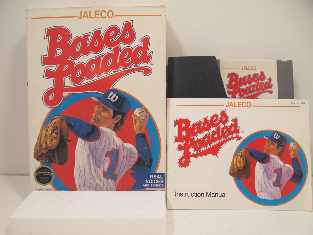 Bases Loaded (Nintendo Entertainment System | NES) Complete in Box CIB
