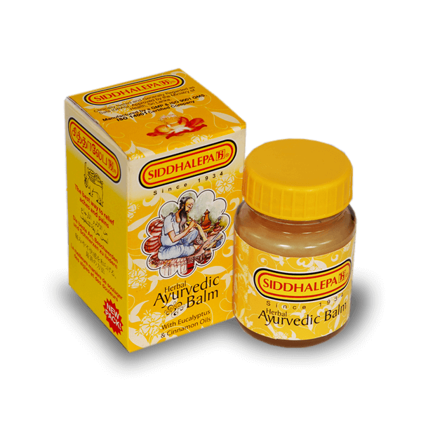 Siddhalepa Herbal Ayurvedic Balm for Aches and Pains 50g tub