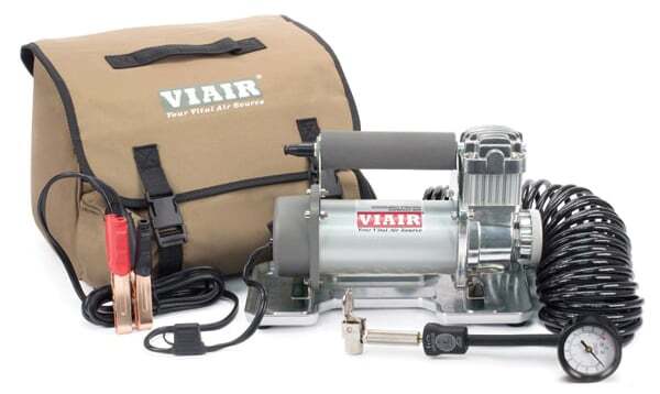 Kit compresor portátil Viair 40043 400P inflador/desinflador 12 voltios 5 en 1