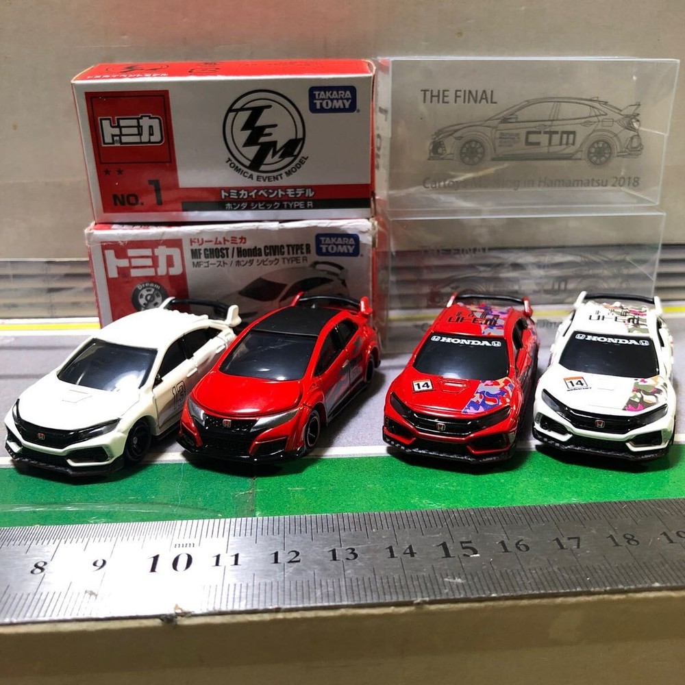 Takara Tomy Event Tomica Honda Civic Type R 4 pcs Set