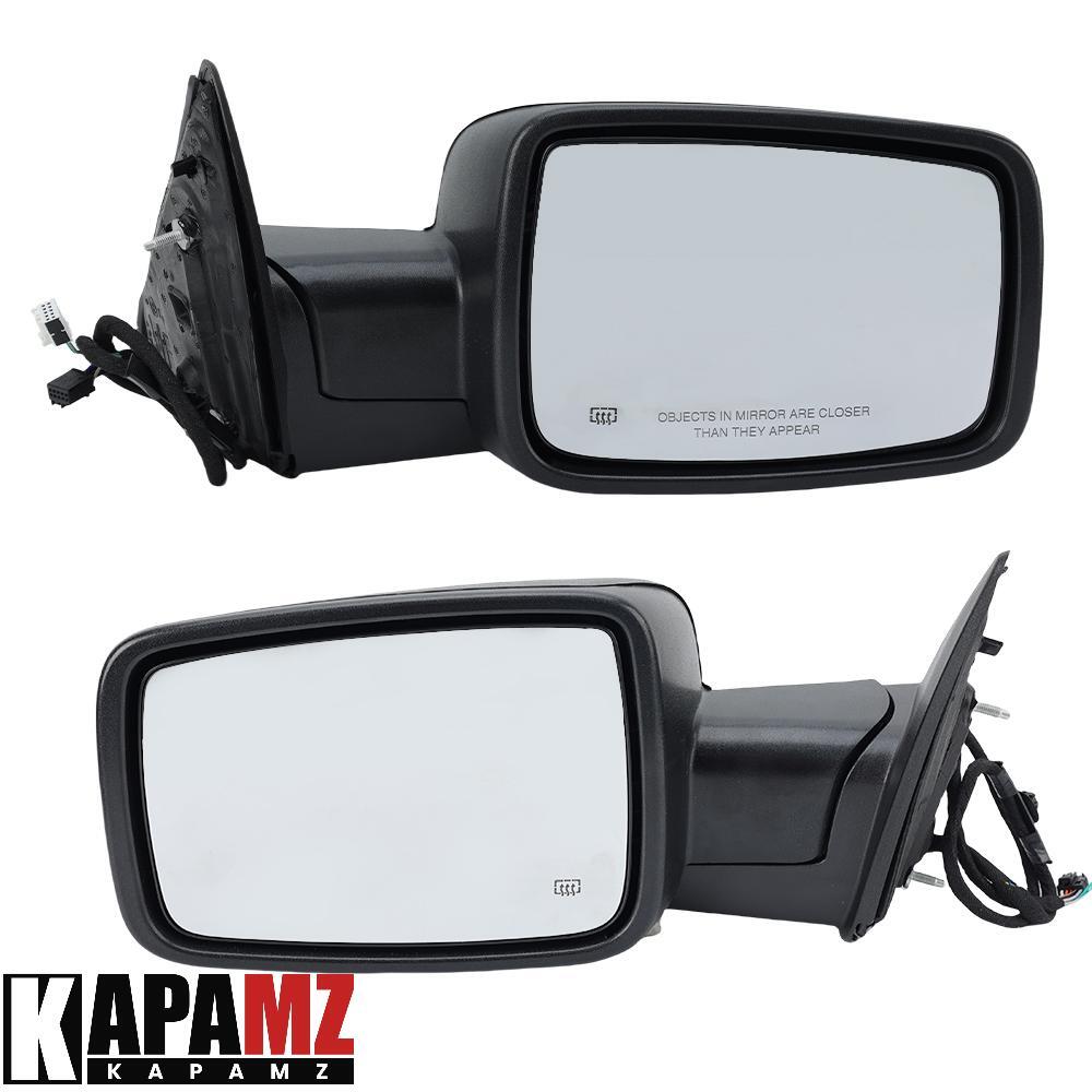 Heated Textured Black Power Mirror for Dodge Ram 1500 2500 3500 2013-2018