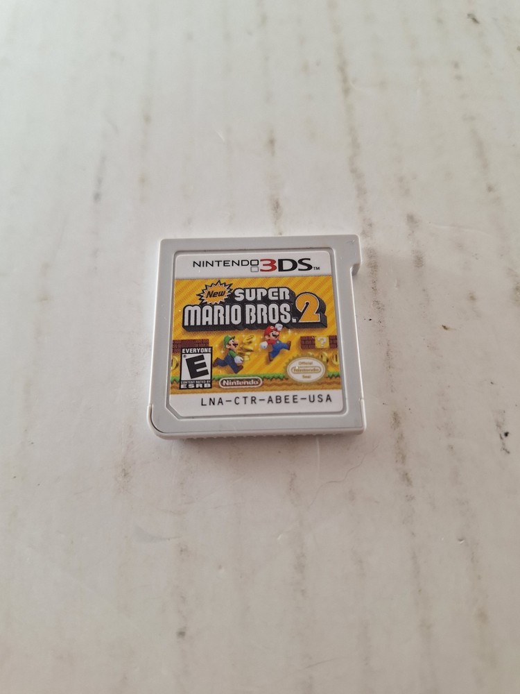 New Super Mario Bros 2 (Nintendo 3DS) Tested & Working Cartridge Only