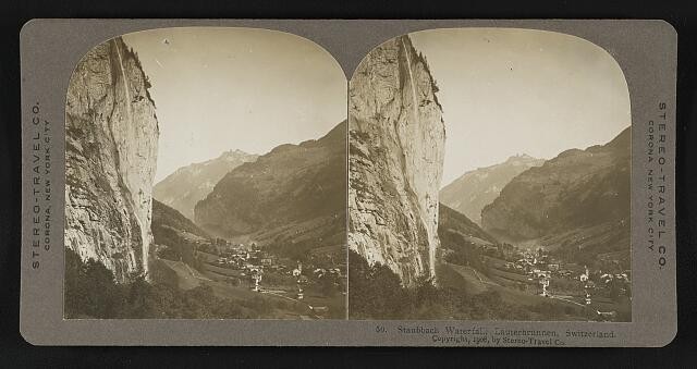 Photo:Staubbach waterfall, Lauterbrunnen, Switzerland 1