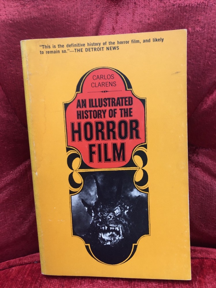 An Illustrated History of the Horror Film - Carlos Clarens 1968 Paperback RARE!