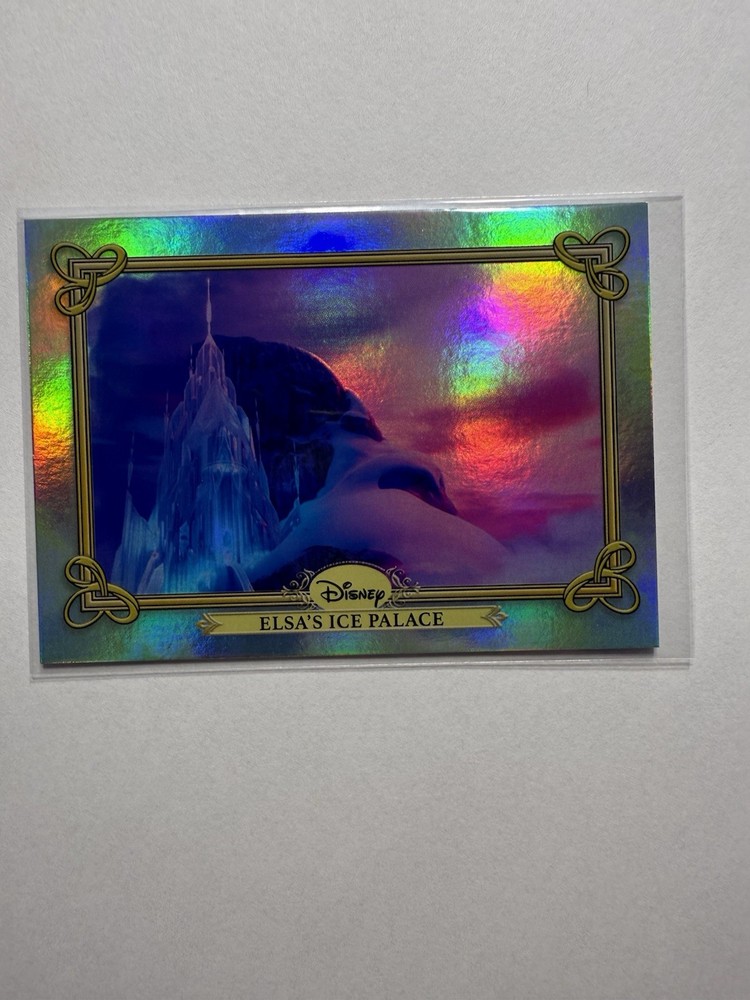 2025 Topps Disney Wonder Elsa's Ice Palace Foil Insert Card #C-18