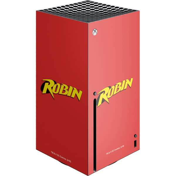 DC Comics Robin Xbox Series X Console Skin - Robin Official Logo