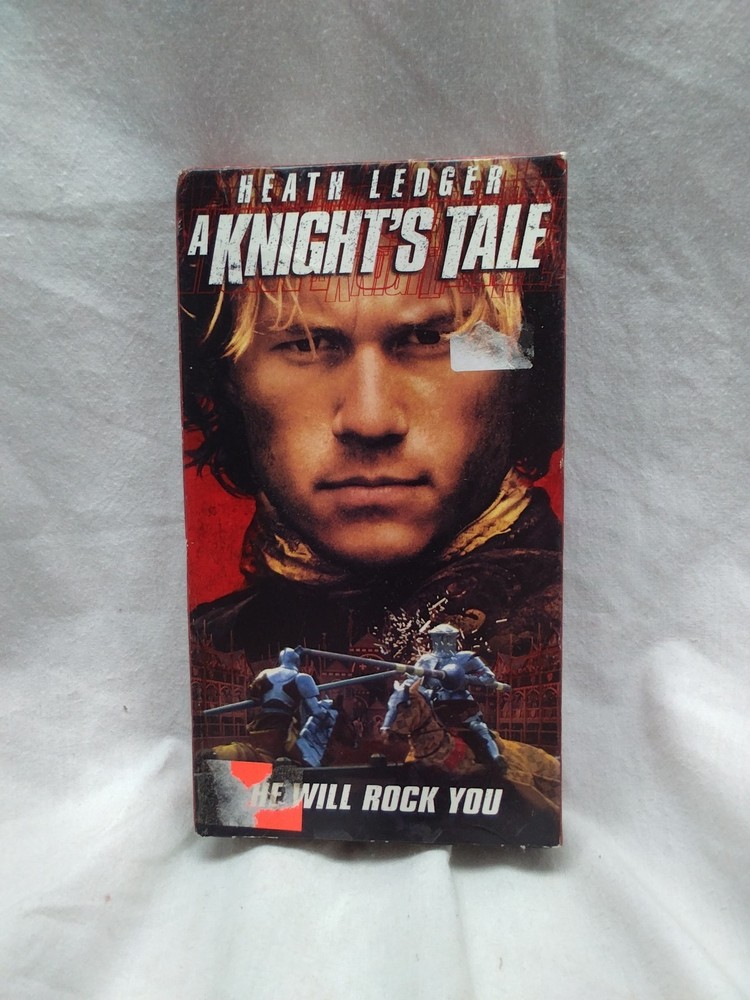 A Knights Tale Vhs Heath Ledger
