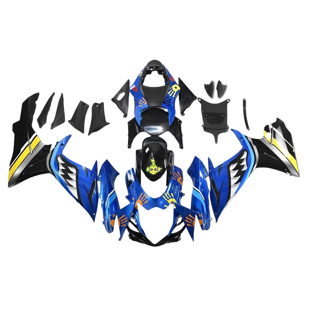 Blue Black Fairing Kit for 2011-2023 Suzuki GSXR600 GSXR750 Injection Bodywork