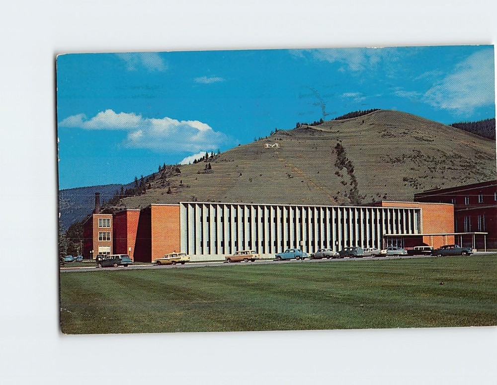 Postcard Music Building Montana State University Missoula Montana USA