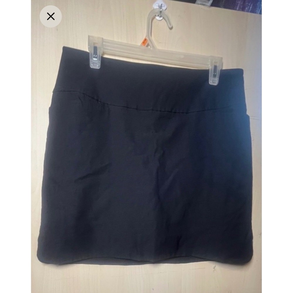 S.C. & Co. Sportswear Black Skort Women Large Active Golf Tennis Mini Skirt L