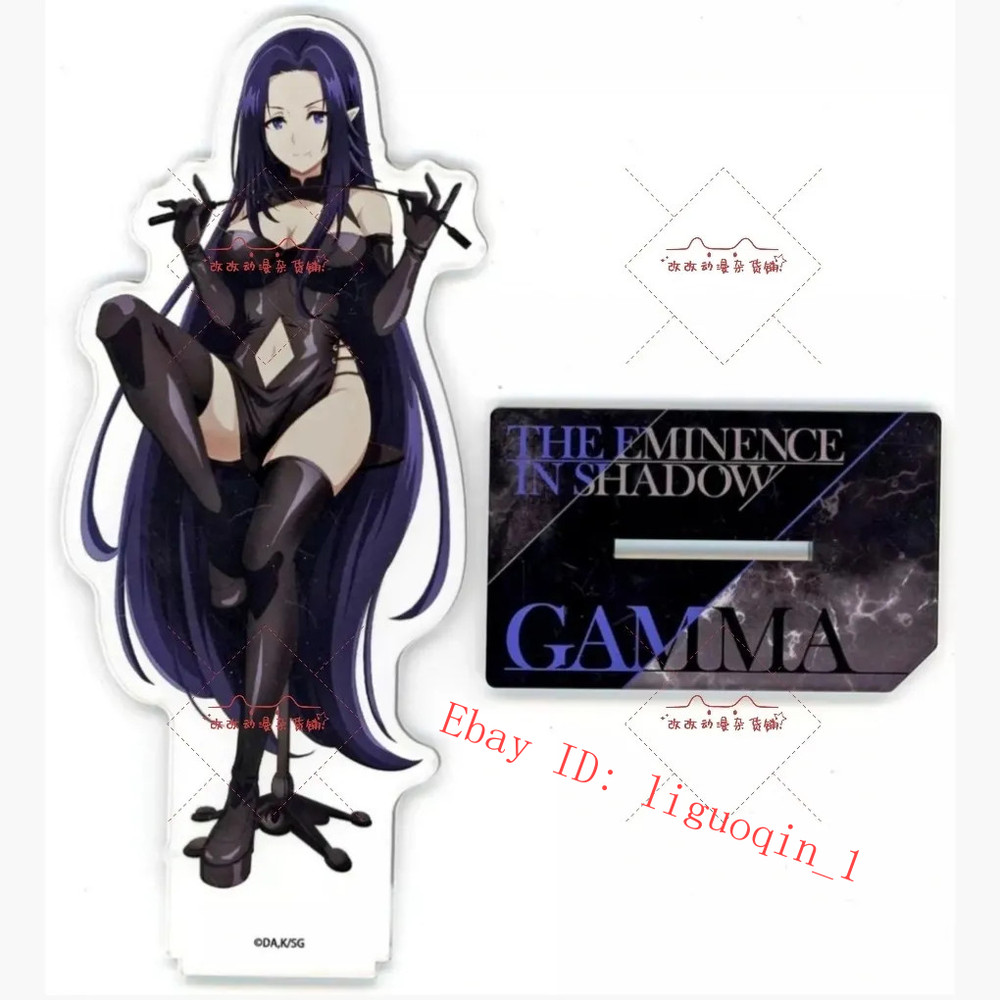 Anime The Eminence In Shadow Gamma Acrylic Figure Stand Model Replica