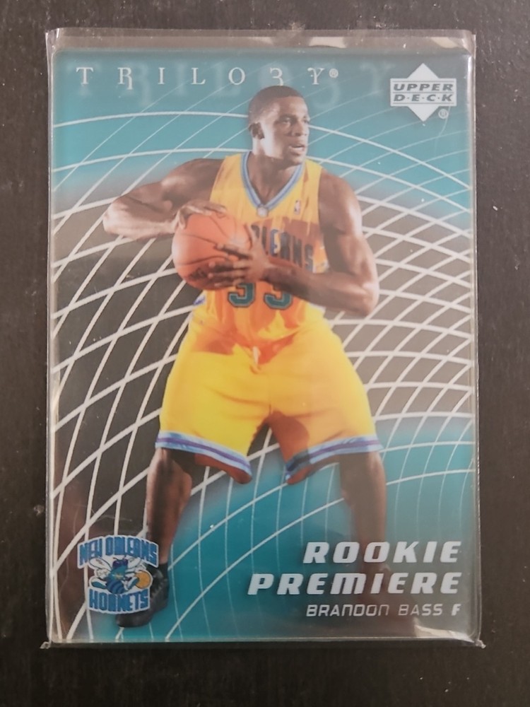 2005-06 Upper Deck Trilogy Brandon Bass RC 438/999 Rookie Card