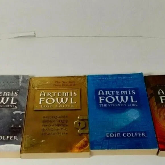 Artemis Fowl Complete Paperback Book Series Set