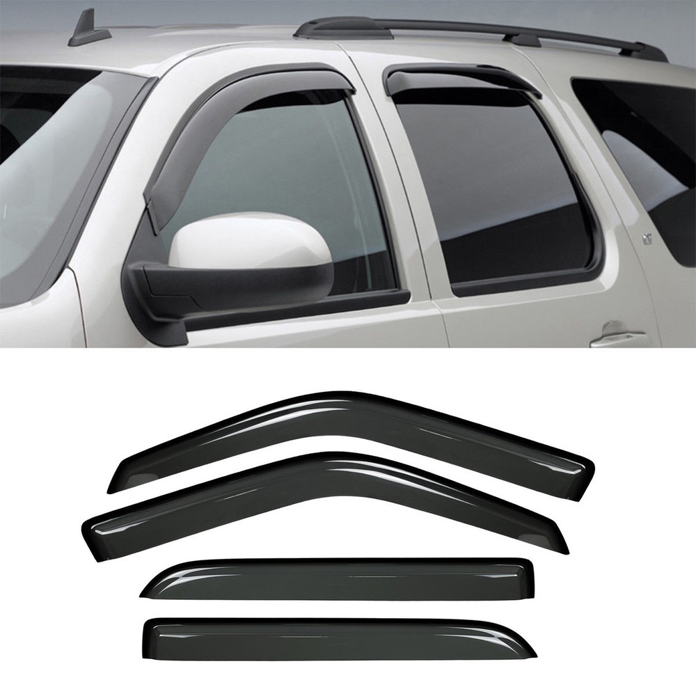 For 97-13 Ford Expedition Wind Sun Rain Guard Vent Deflector Window Visor 4pcs