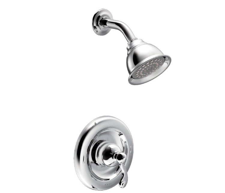 Moen T2122EP Traditional Single Handle Pressure Balanced Shower, Chrome