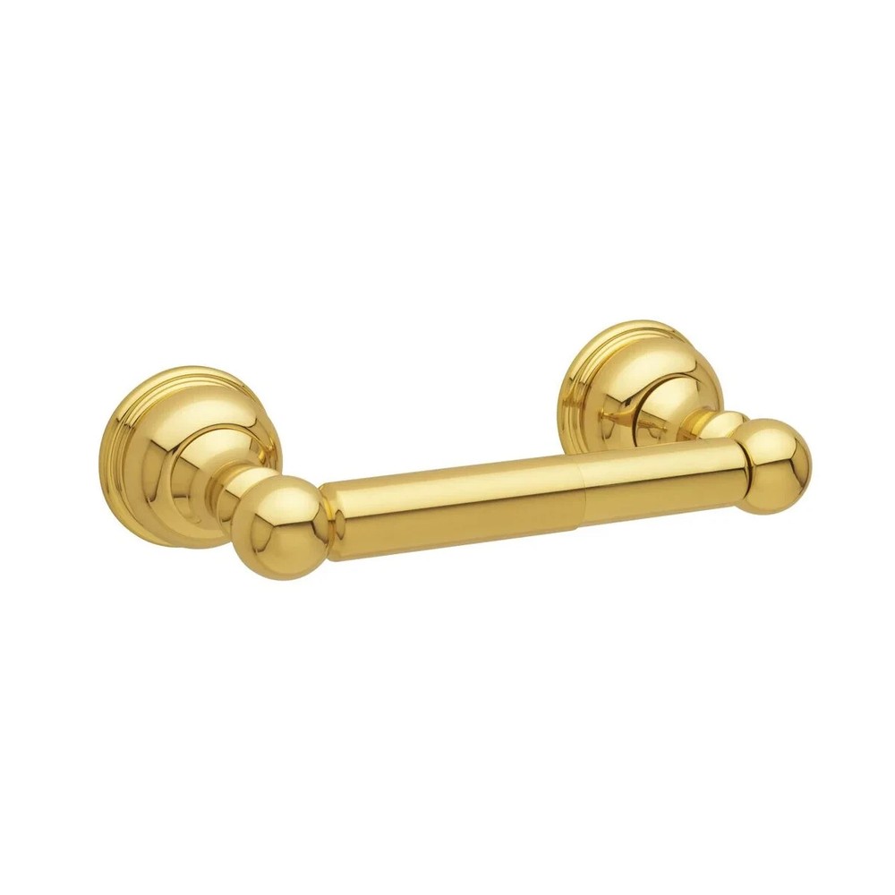 Images by Baldwin Tissue Toilet Paper Roll Holder Solid Brass Gold Chrome Tone
