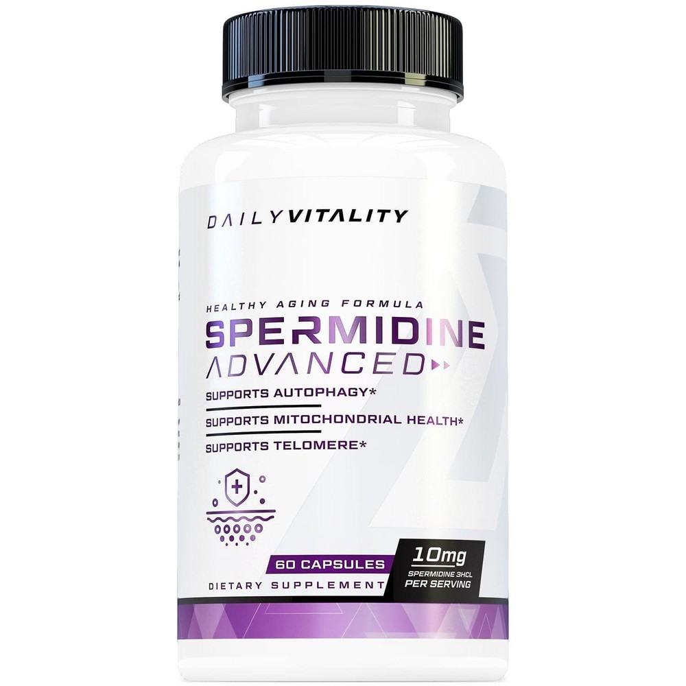 Advanced High Absorption Spermidine Supplement 99% Standardized Spermidine Su...