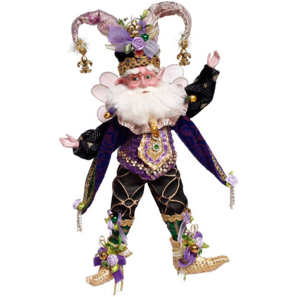 Mardi Gras Magic Fairy Small 11 Inches