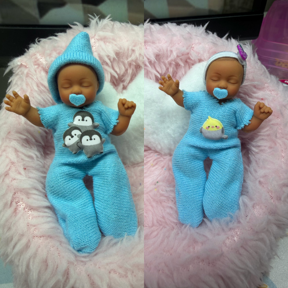 Jumpsuit for Mini ZURU Baby Dolls 2.5 Inch | Mini Doll Outfit | Doll Clothes
