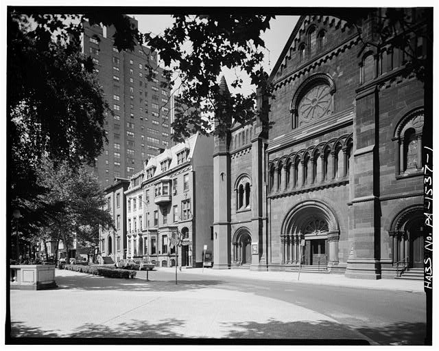 1. General View (House In Center) And East (Front) Elevation, From Northeast -