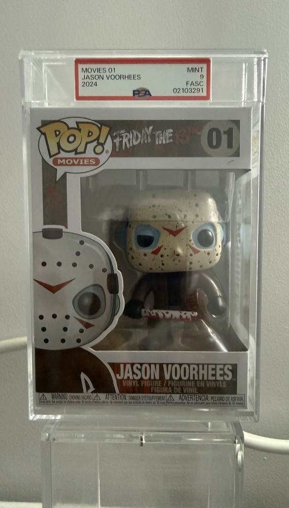 Jason Voorhees  PSA 9 MINT “Friday the 13th