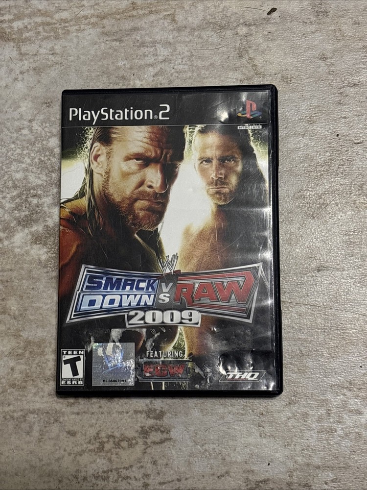WWE SmackDown vs. Raw 2009 Featuring ECW (Sony PlayStation 2, 2008)