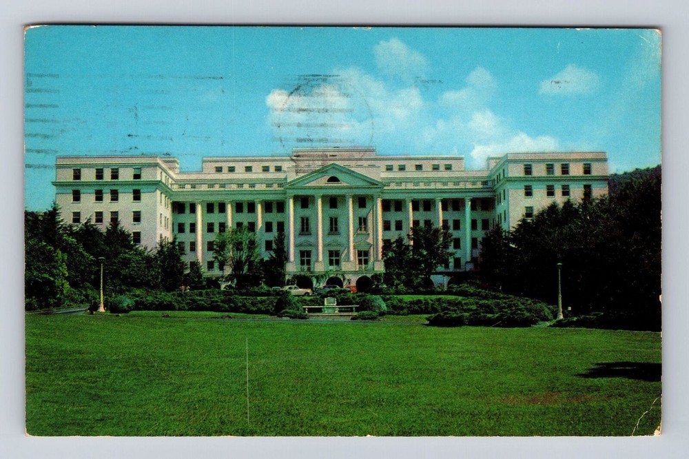 White Sulphur Springs WV-West Virginia, the Greenbrier Resort, Vintage Postcard