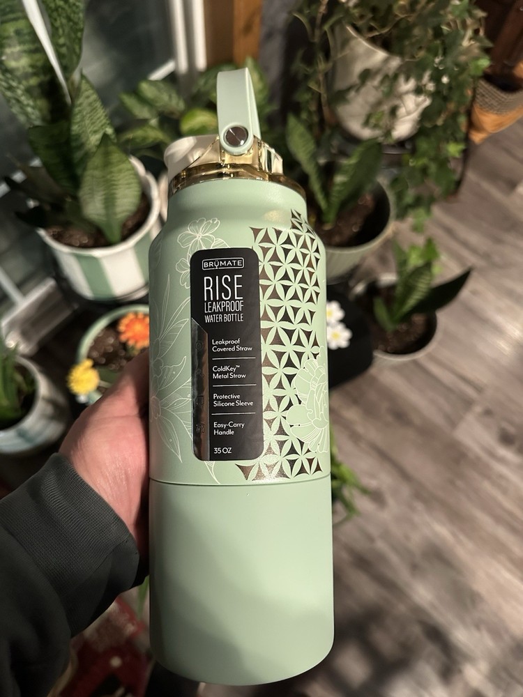 BruMate X Holley Gabrielle Golden Bloom 35oz. Rise NIB SOLD OUT Fast Shipping