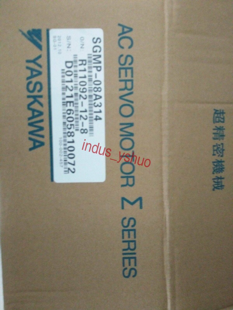 1Pcs New Yaskawa Servo Motor Sgmp-08A314