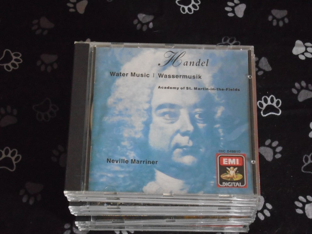 Handel – Water Music Academy of St. Martin Neville Marriner USA CD FREE SHIP-image